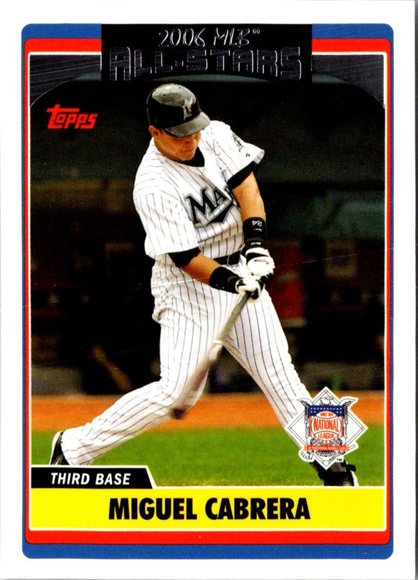 2006 Topps Updates & Highlights Miguel Cabrera #UH275