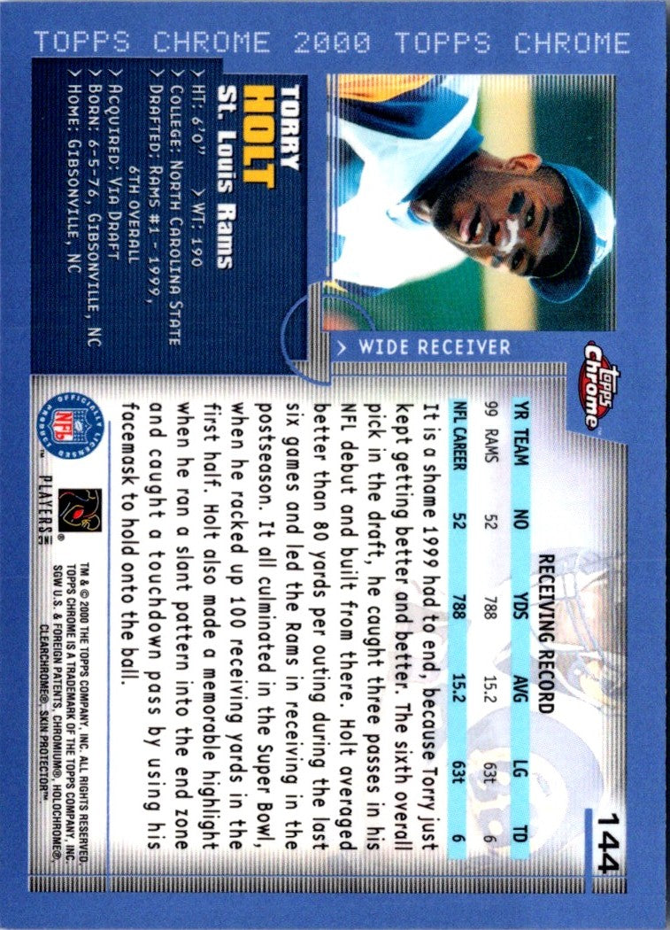 2000 Topps Chrome Torry Holt
