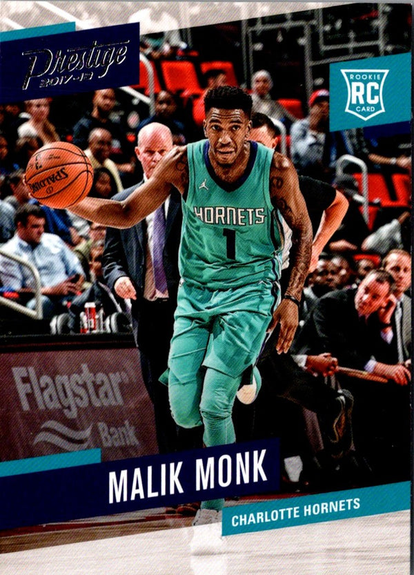 2017 Panini Crown Royale Malik Monk #161 Rookie