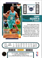 2022 Panini Contenders Season Ticket Terry Rozier III #83