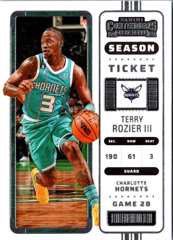 2022 Panini Contenders Season Ticket Terry Rozier III #83