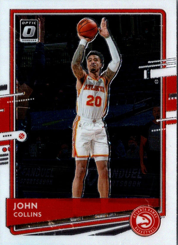 2021 Donruss Optic Choice Red & Green John Collins #129