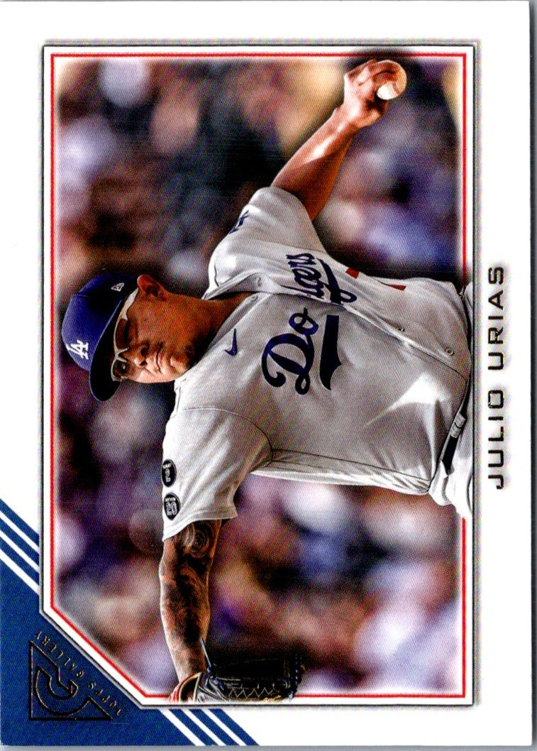 2022 Topps Gallery Julio Urias