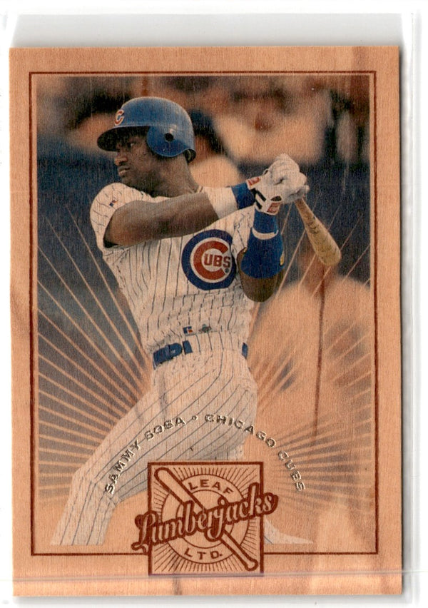 1996 Leaf Limited Lumberjacks Sammy Sosa #2 3200/5000