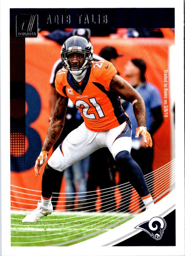 2018 Donruss Aqib Talib #86
