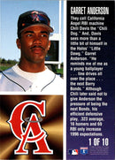 1996 Fleer Tomorrow's Legends Garret Anderson