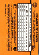 1989 Donruss Bonus MVP's Kal Daniels