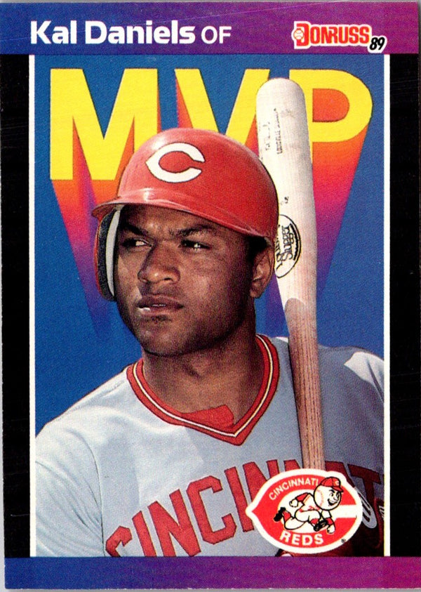 1989 Donruss Bonus MVP's Kal Daniels #BC-18D