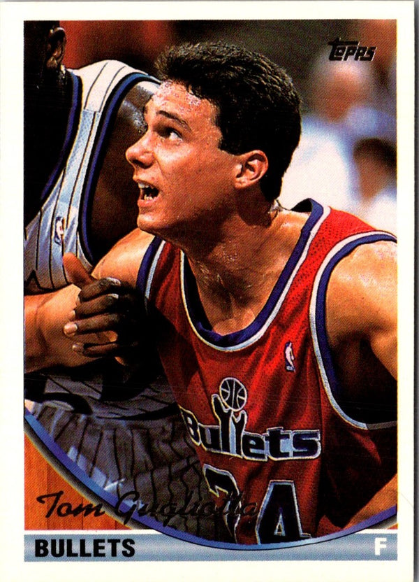 1993 Topps Tom Gugliotta #12