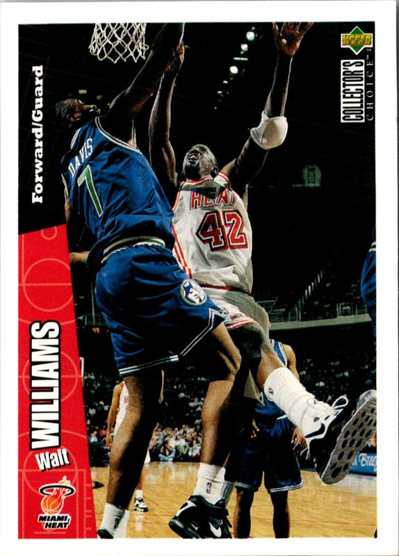 1996 Collector's Choice Walt Williams #83