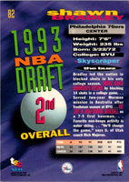 1993 Stadium Club Shawn Bradley #82