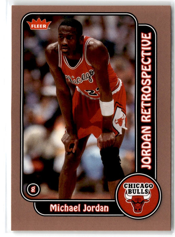 2008 Fleer Michael Jordan Retrospective Michael Jordan #MJ-1