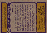 1979 Topps Larry McCarren #501