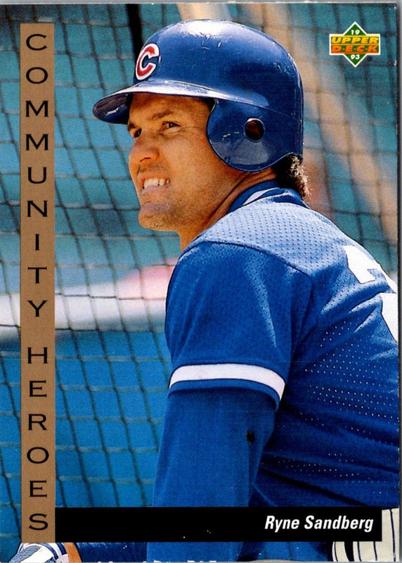 1993 Upper Deck Gold Hologram Ryne Sandberg #38
