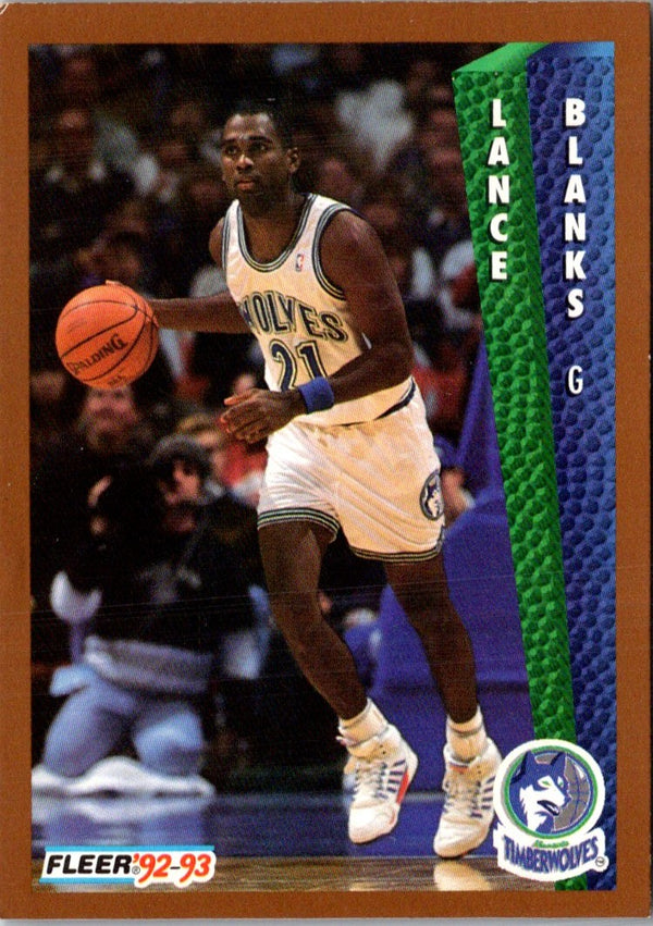 1992 Fleer Lance Blanks #378