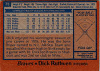 1978 Topps Dick Ruthven #75