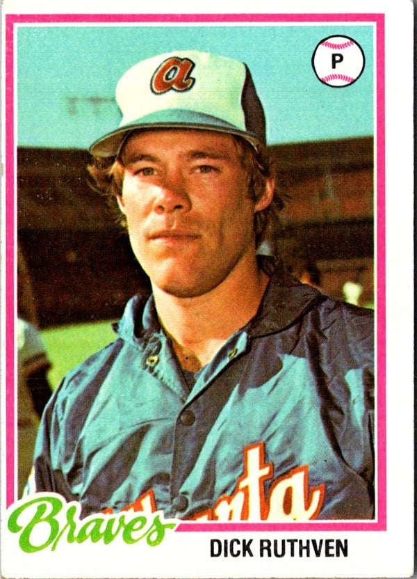 1978 Topps Dick Ruthven #75