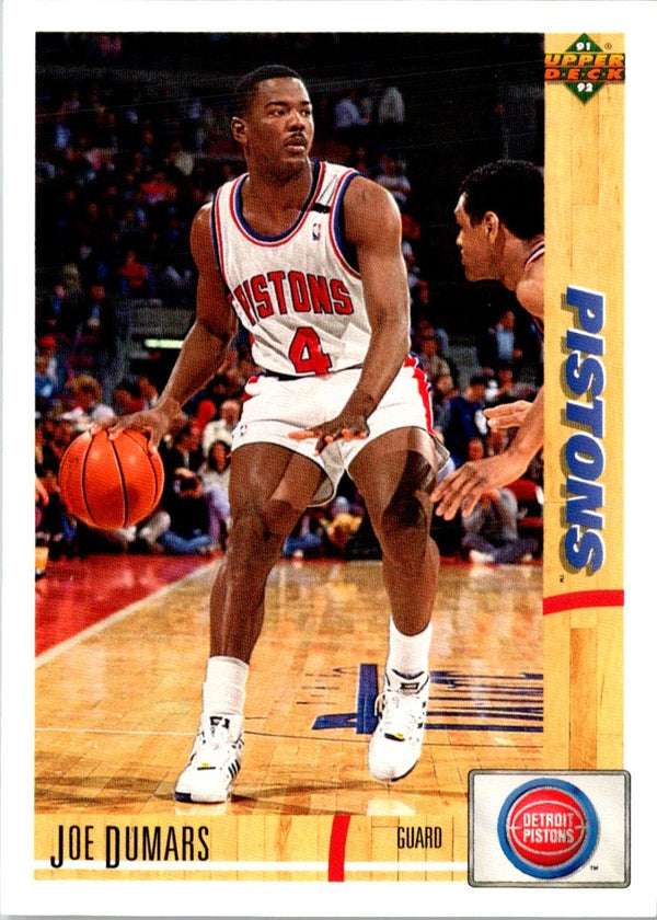 1991 Unocal Detroit Pistons Joe Dumars #4