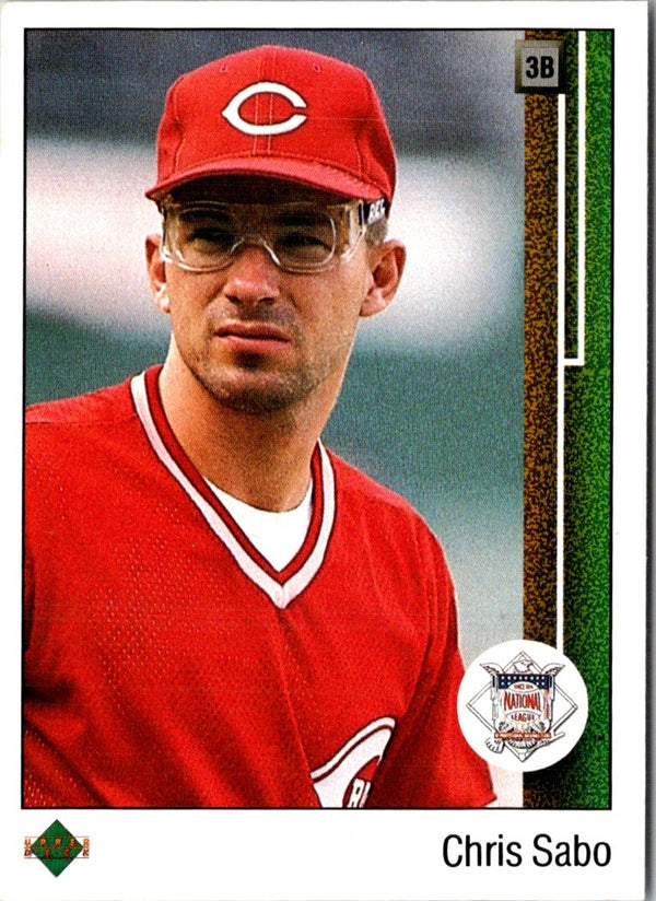 1989 Upper Deck Chris Sabo #663