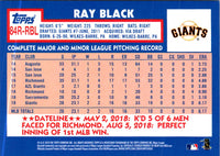 2019 Topps 1984 Baseball Rookies Ray Black #84R-RBL