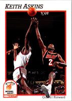 1991 Hoops Keith Askins #386 Rookie
