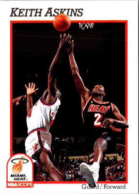 1991 Hoops Keith Askins #386 Rookie