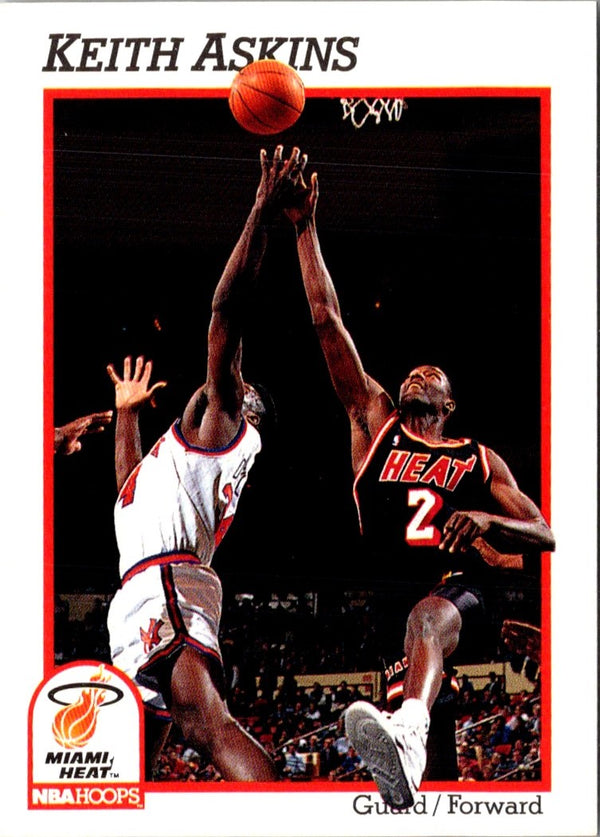 1991 Hoops Keith Askins #386 Rookie