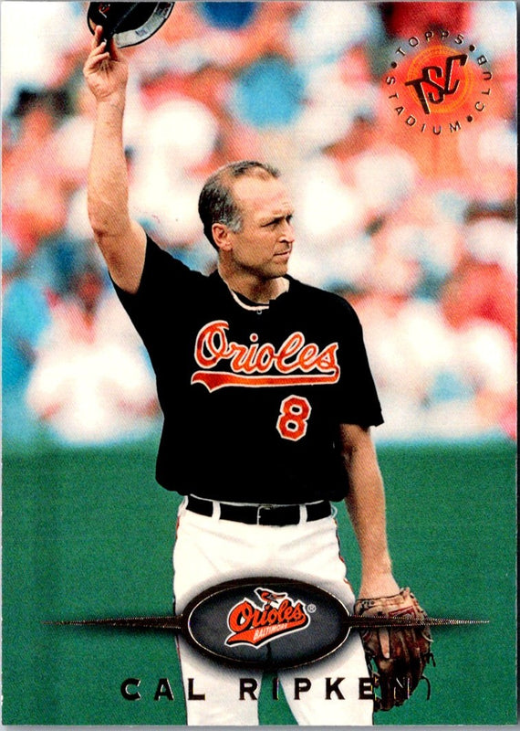 1995 Topps Stadium Club First Day Issue Cal Ripken Jr. #1