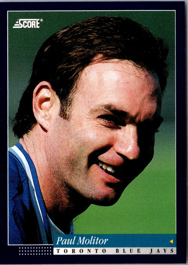 1994 Score Paul Molitor #427