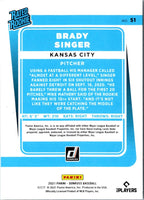 2021 Donruss Blue Brady Singer #51