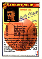 1992 Topps Gold Kevin Johnson #222