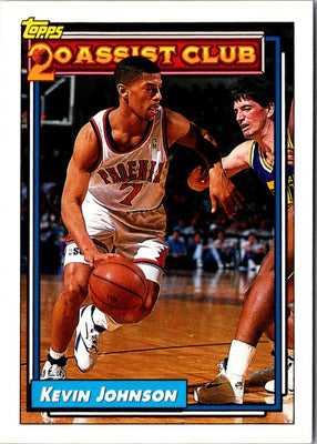1992 Topps Gold Kevin Johnson #222