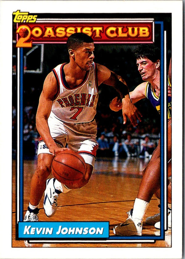 1992 Topps Gold Kevin Johnson #222