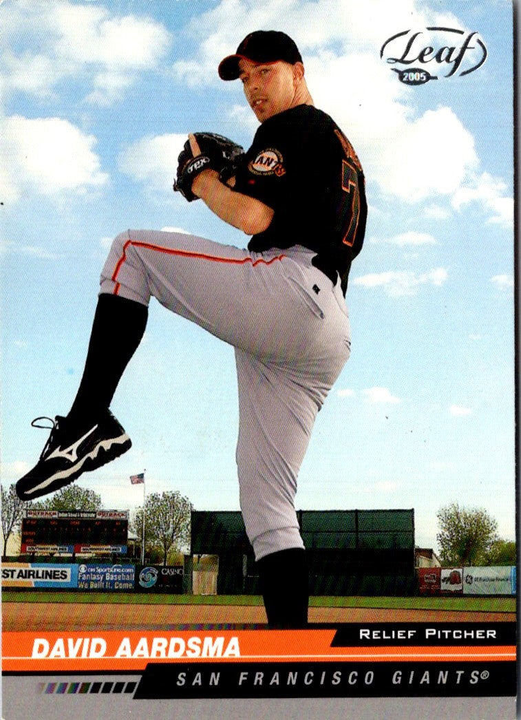 2005 Leaf David Aardsma
