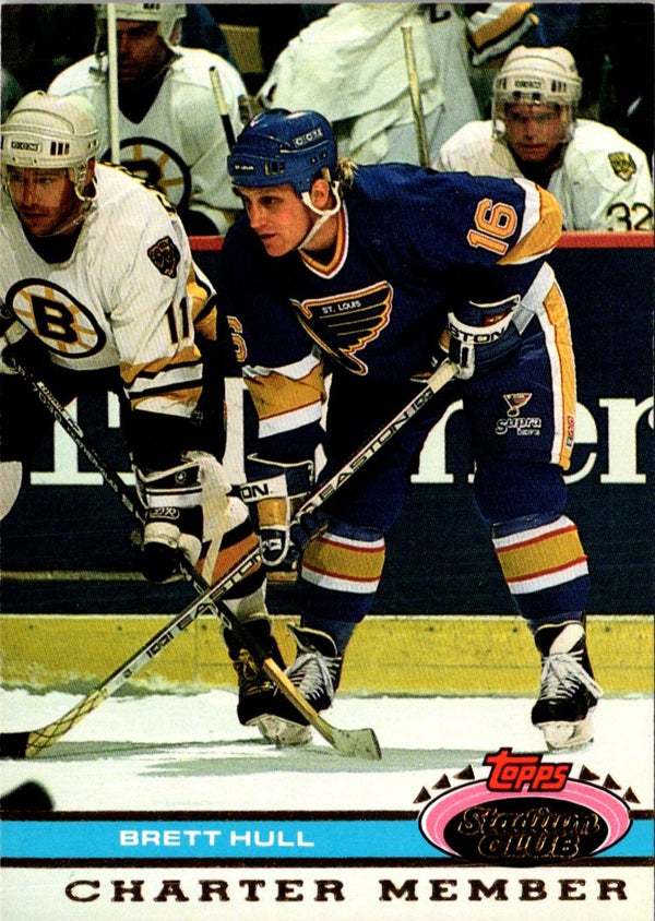 1991 Stadium Club Brett Hull #67