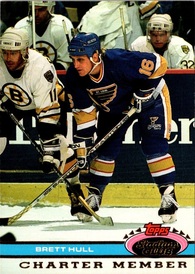 1991 Stadium Club Brett Hull