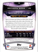 2014 Bowman Rookies Anthony Barr #58 Rookie