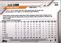2020 Topps Alex Cobb #656