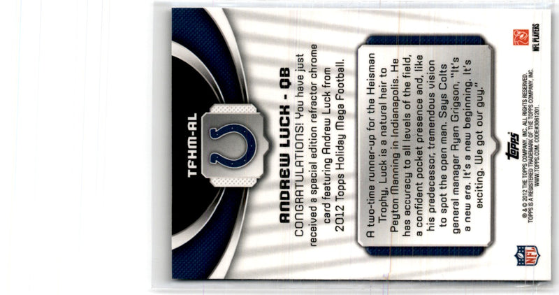 2012 Topps Andrew Luck