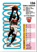 1993 Fleer Rumeal Robinson #136