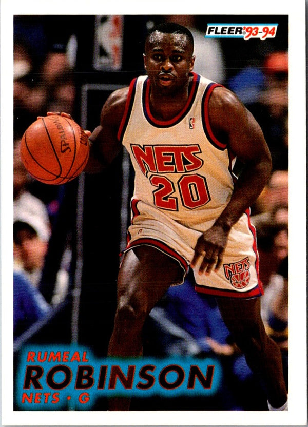 1993 Fleer Rumeal Robinson #136