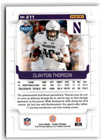 2019 Score Clayton Thorson #411 Rookie