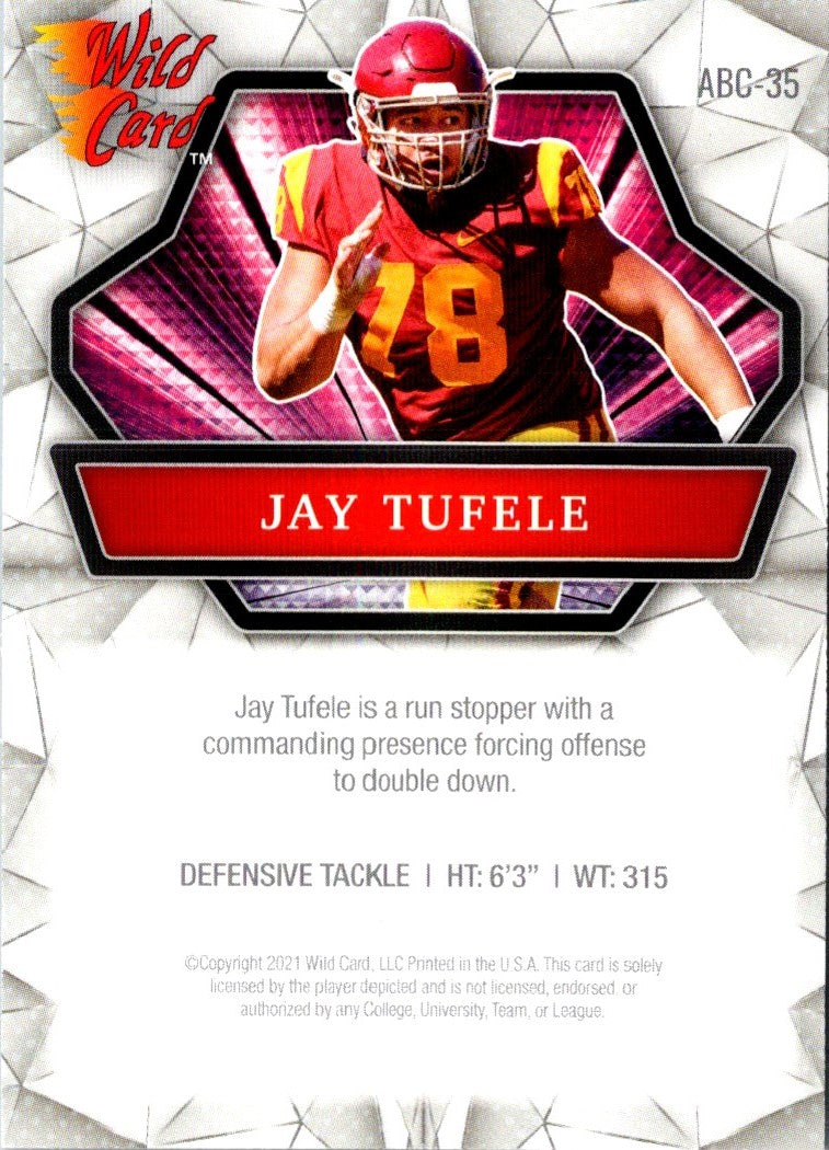 2021 Wild Card Jay Tufele