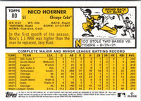 2020 Topps of the Class Nico Hoerner #80