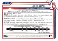 2021 Bowman Prospects Josh Jung #BP-38