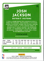 2020 Donruss Optic Blue Josh Jackson #74