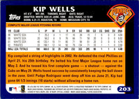 2002 Topps David Wells #205