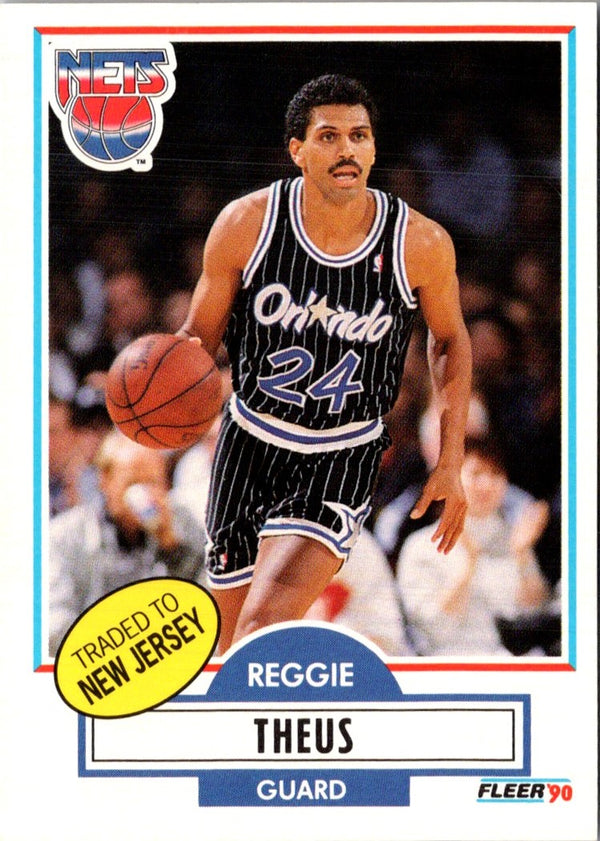 1990 Fleer Reggie Theus #136