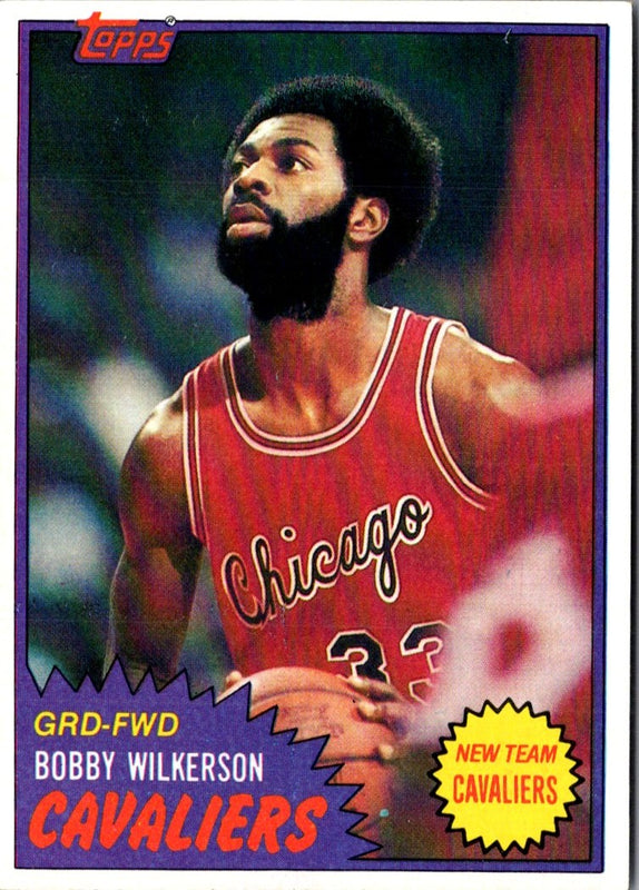 1981 Topps Bobby Wilkerson #MW70