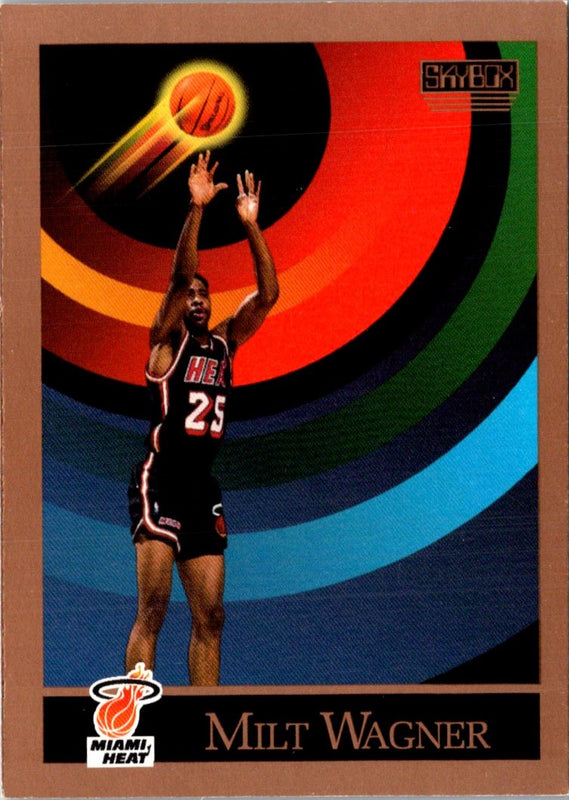 1990 SkyBox Milt Wagner #393